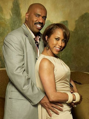 Steve Harvey Family 