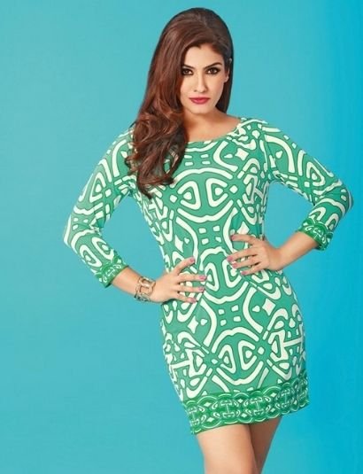 raveena tandon dress size