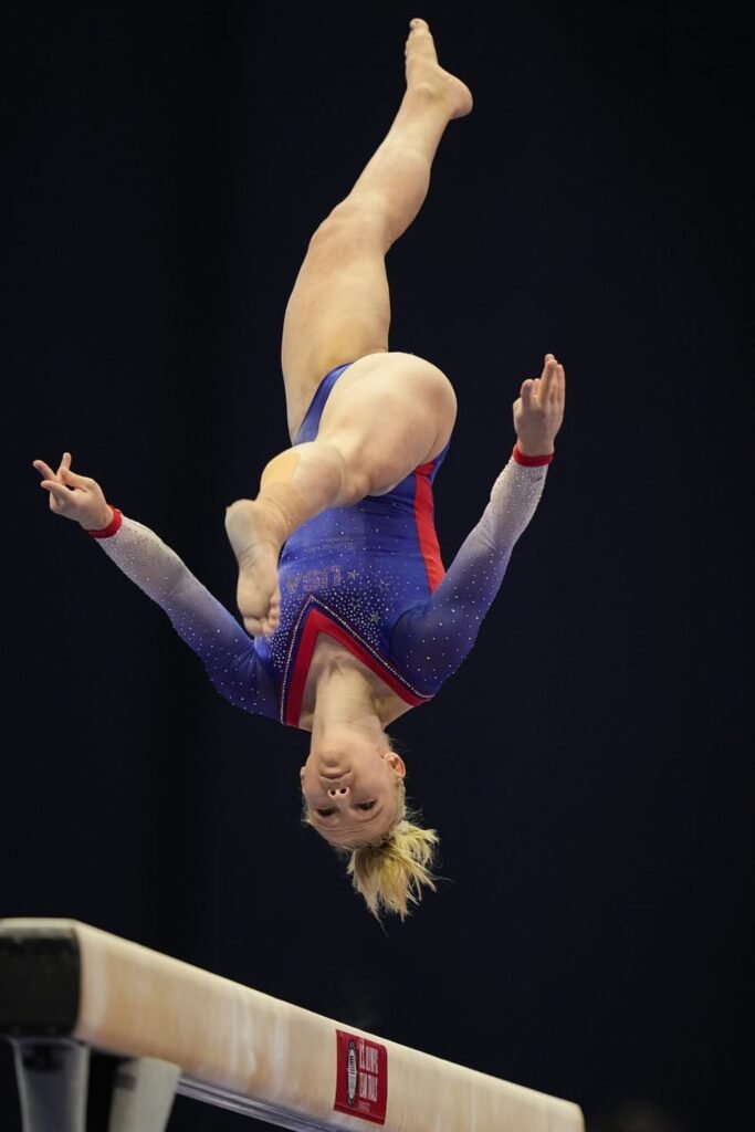 Simone Biles Amercian Gymnast
